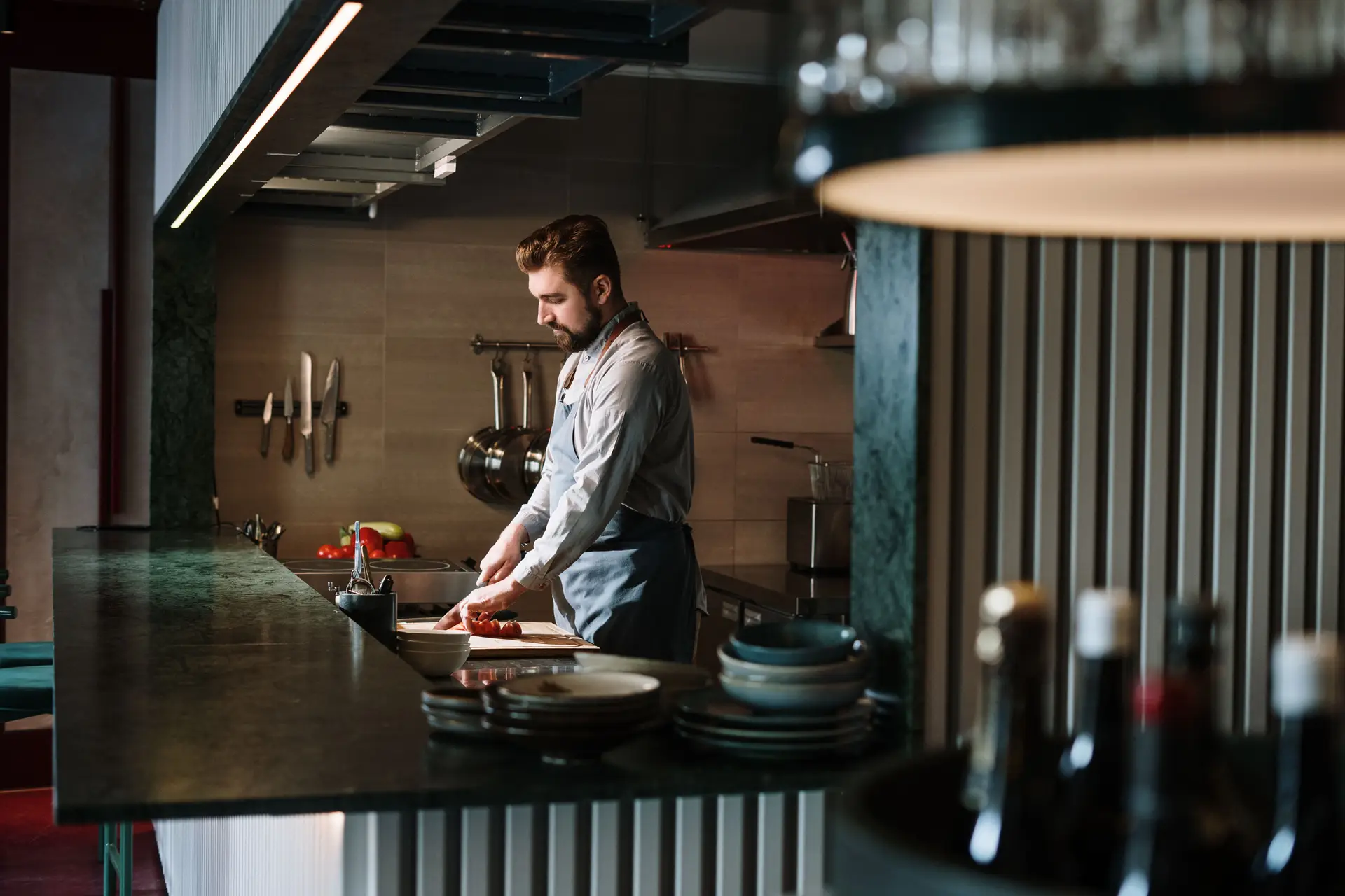 Chef pri delu